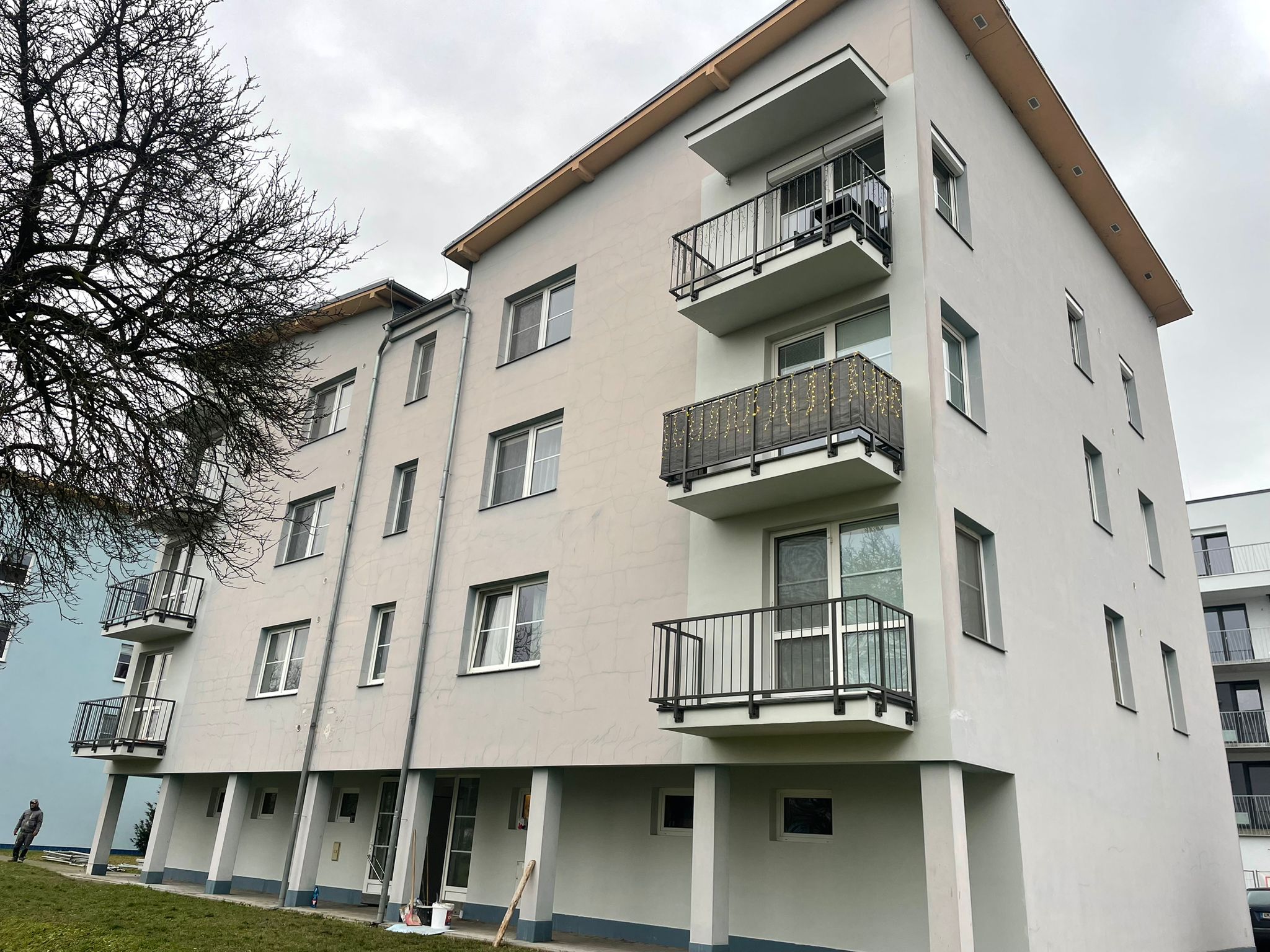 Rekonstrukce balkonů -Severní Litovel